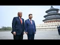 President Trump visits Temple of Heaven following historic U.S.-China summit