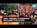 Viral Video Shows Trekkers Punished with Sit-ups at Dudhsagar Falls Despite Restrictions