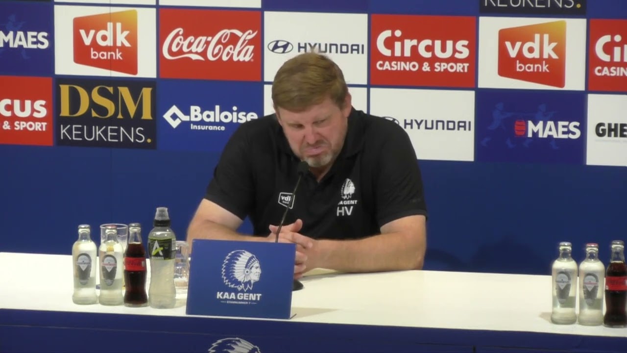 Persconferentie na KAA Gent - STVV