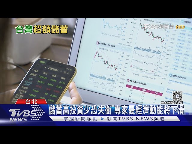 全球經濟動盪超額儲蓄創新高!! 導致家庭.企業消費動能偏弱｜十點不一樣20250709 @TVBSNEWS01