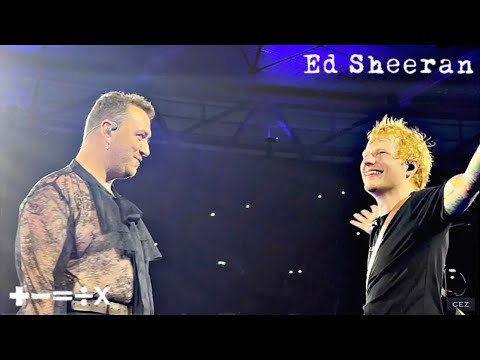 Ed Sheeran & Sam Smith - Stay with Me - 25/6/2022 Mathematics Tour Wembley Stadium, London
