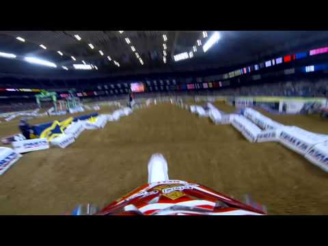 GoPro HD: Kyle Peters Practice Lap 2013 Monster Energy Supercross - St. Louis