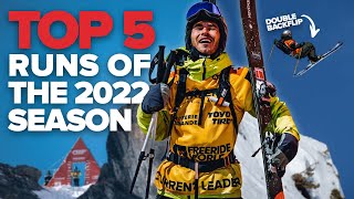 The Best Lines of the 2022 Season I All FWT22 Ski Men Winning Runs