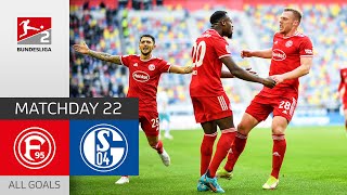 Successful Thioune Debut | Fortuna Düsseldorf — Schalke 04 2-1 | Highlights |MD22–Bundesliga 2-21/22