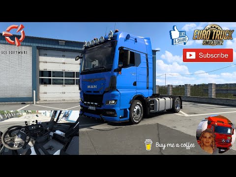 MAN TGX 2020 Chassis with 1420 liters fuel tank (2x 710 liters) By Teksit v1.0