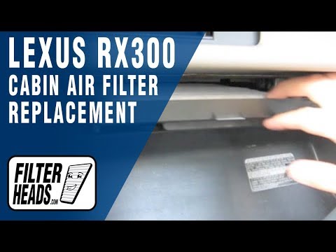 LEXUS RX300 - Cabin Air Filter Replacement