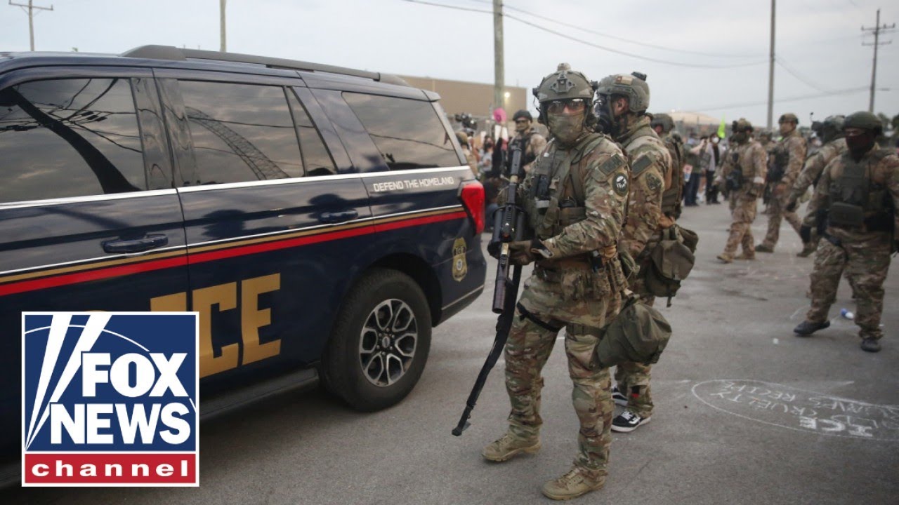 WATCH: Violent anti-ICE riots near Chicago lead to 15 arrests