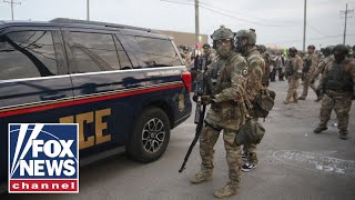 WATCH: Violent anti-ICE riots near Chicago lead to 15 arrests