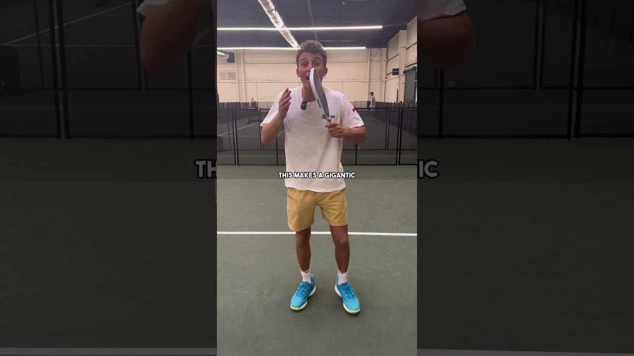 Stop missing balls in the mid-court! #pickleball #pickleballtips #shorts