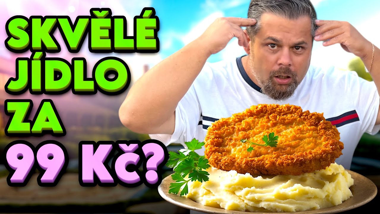 Jídlo v RESTAURACI ZA 99 Kč? Bude to LUXUS nebo ŠLICHTA?
