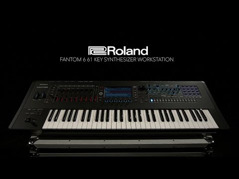 video Roland Fantom-6 Music Workstation Keyboard