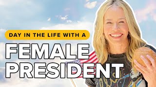 A DAY IN THE LIFE OF HAVING A FEMALE PRESIDENT 🇺🇸🥥