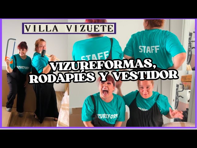 LA PRIMA TANIA Y VIZUREFORMAS EN VILLA VIZUETE 🏡 TE LO ENSEÑO TODO 😂⎥Monica Vizuete