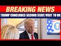 US President Trump Takes Questions Onboard to Washington DC as he Concludes Second State Visit to UK