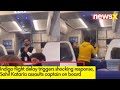 Indigo flight delay triggers shocking response | Sahil Kataria assaults captain on board | NewsX