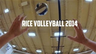 An unique look at the 2014 Rice Owls Volleyball team using a GoPro