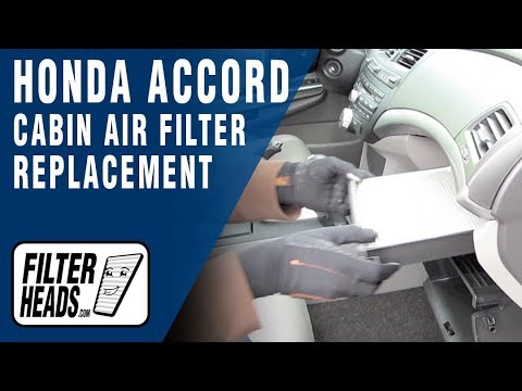 HONDA Accord VII - Cabin Air Filter Replacement