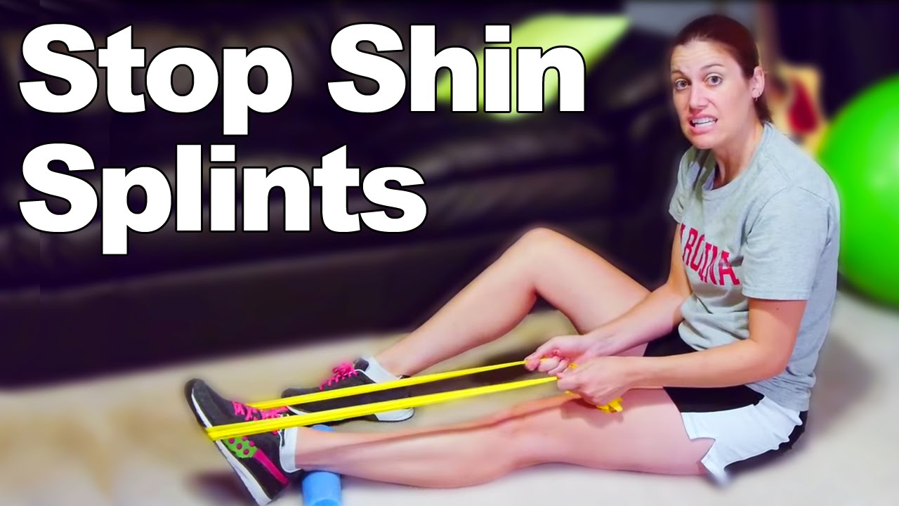 Shin Splints Strengthening Exercises & Stretches - Ask Doctor Jo - YouTube