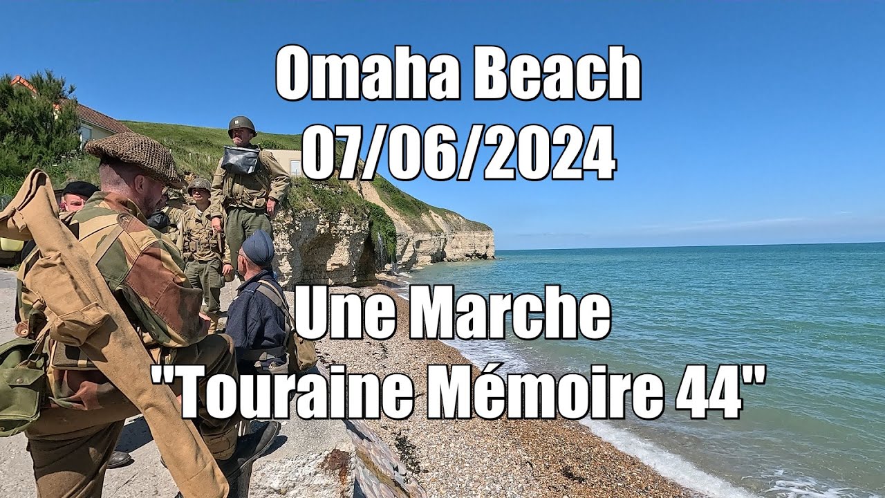 Omaha Beach - Marche commémorative