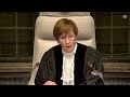 ICJ LIVE: UN top court rules on Ukraine’s case against Russia  - 00:00 min - News - Video