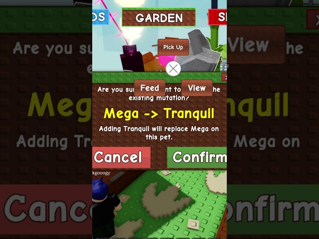 ไอเท็มใหม่ pet shard tranquil  ทำอะไรได้?  #icebarber #roblox #fyp #growagarden