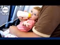 Is holding your baby on your lap during a flight safe?