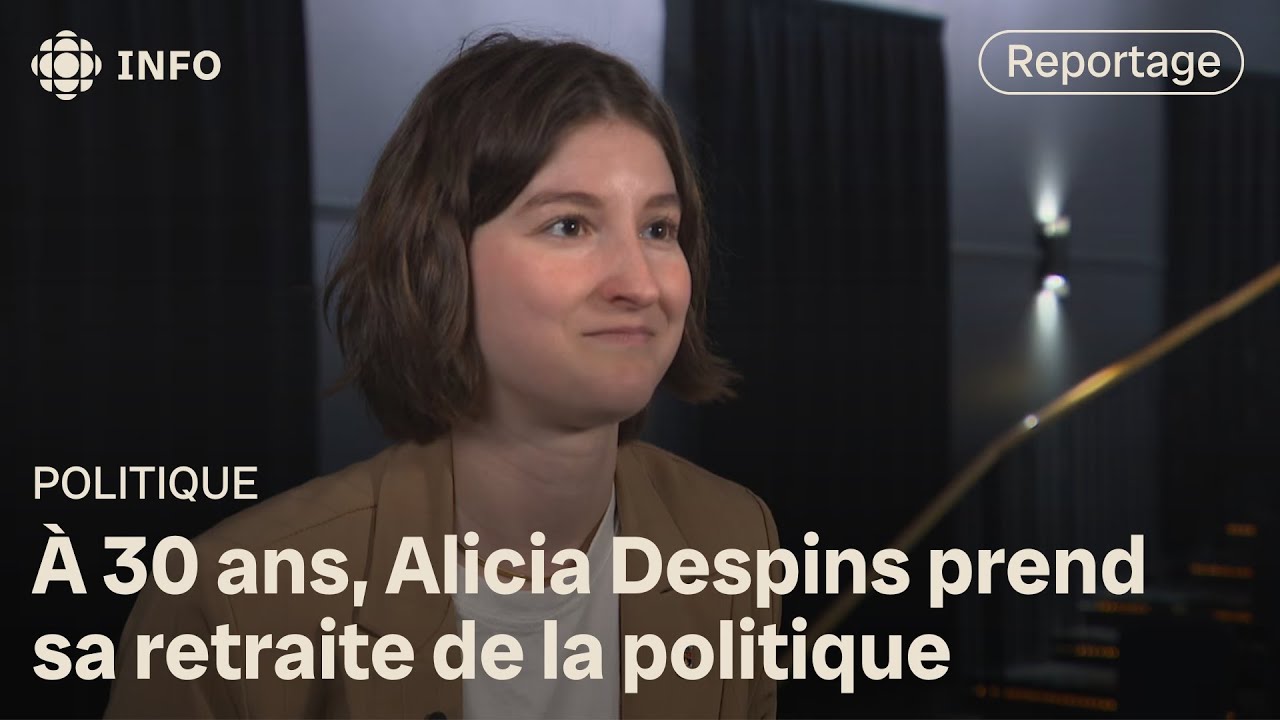 La conseillère municipale Alicia Despins prend sa retraite à 30 ans