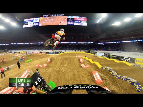 GoPro: Adam Cianciarulo - 2021 Monster Energy Supercross - Houston 2 - 450 Main Event Highlights