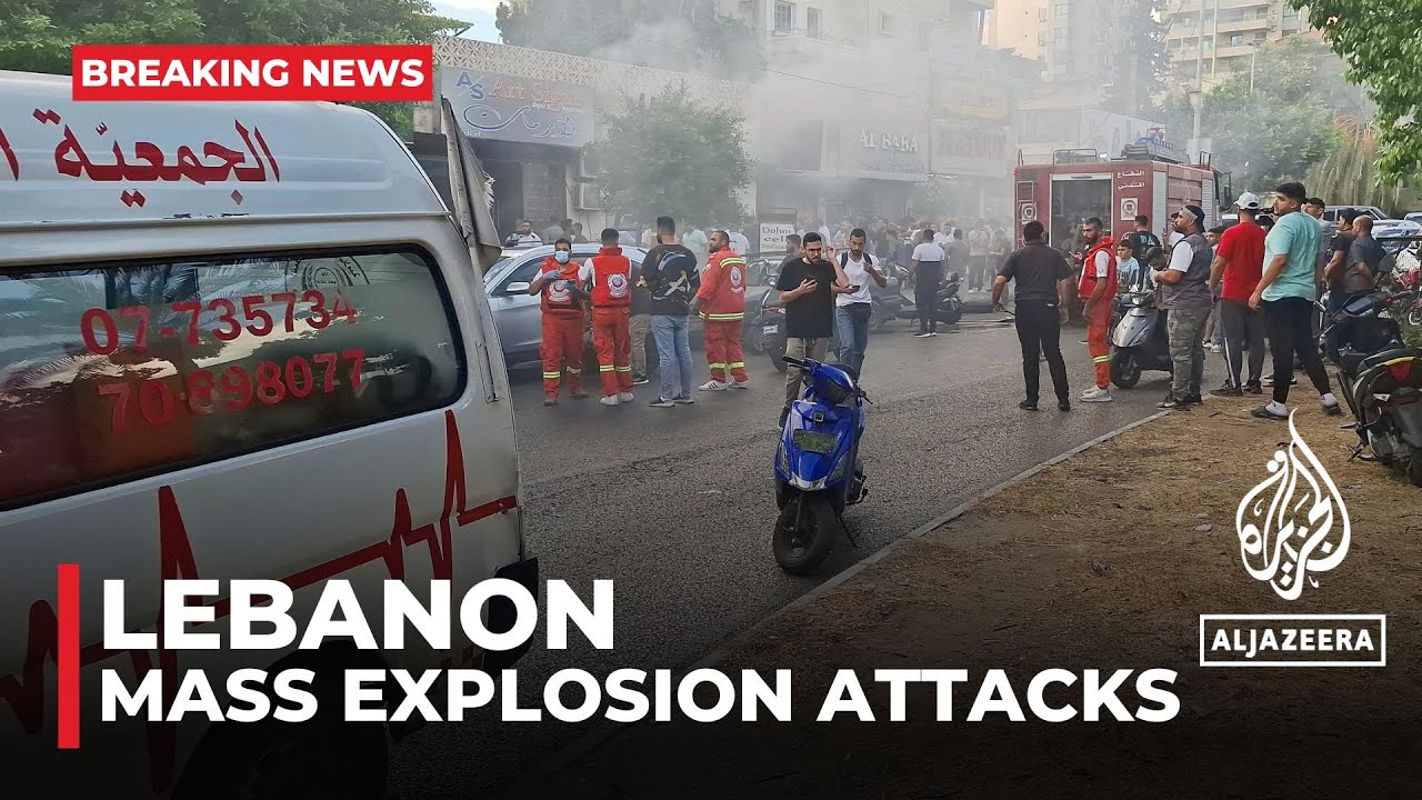 New wave of explosions across Lebanon