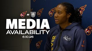 Postgame Media Availability at Atlanta Dream | June 10, 2025