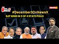 #TeamBharatWins | BJP Wins In 3 Of 4 State Polls | Cong Manages To Win Tgana | NewsX