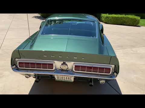 video 1968 Mustang Shelby GT350