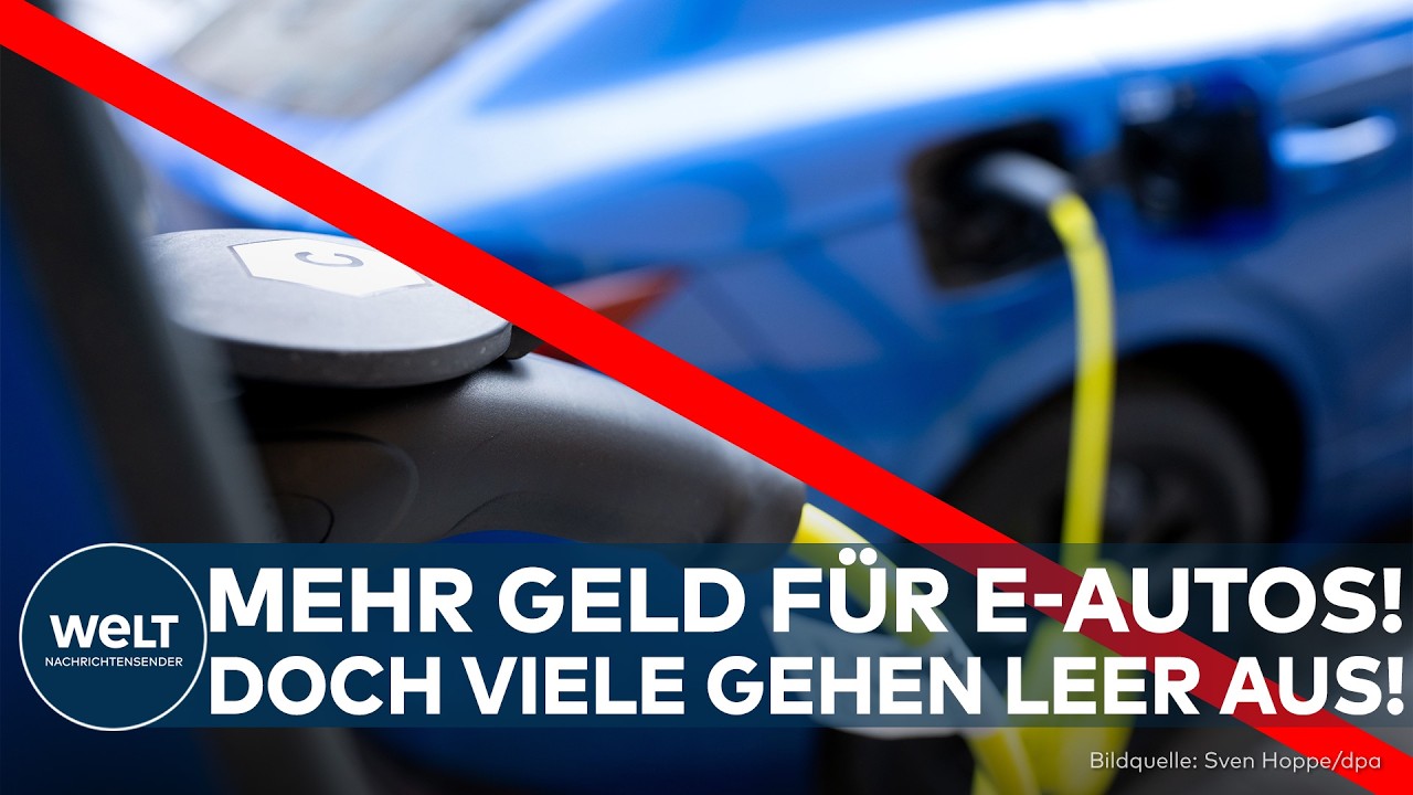 DIE "NICHT-PRÄMIE": Mehr Geld für E-Autos - aber ausgerechnet Geringverdiener gehen leer aus!