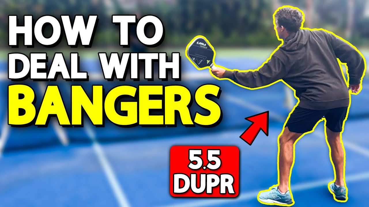 How To Beat Bangers in Pickleball (5.5 DUPR explanation)