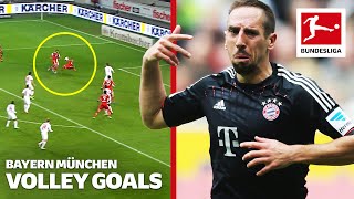 Spectacular Goals 🤩 by Lewandowski, Thiago, Ribéry & Co. — Top 10 Volley Goals FC Bayern