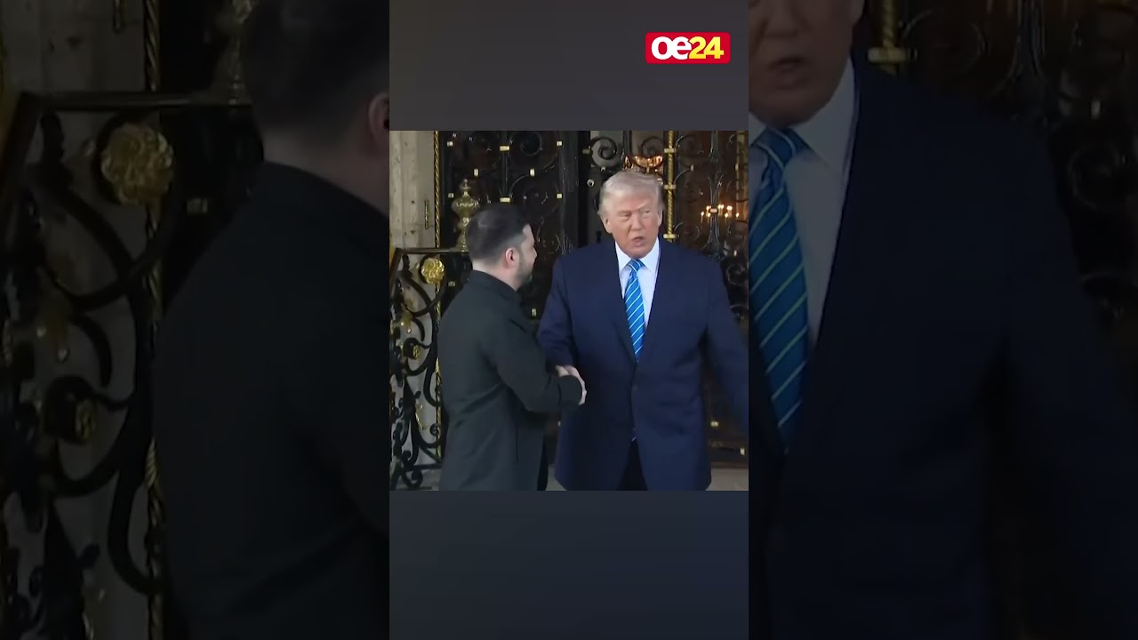 Selenskyj spricht mit Trump in Palm Beach