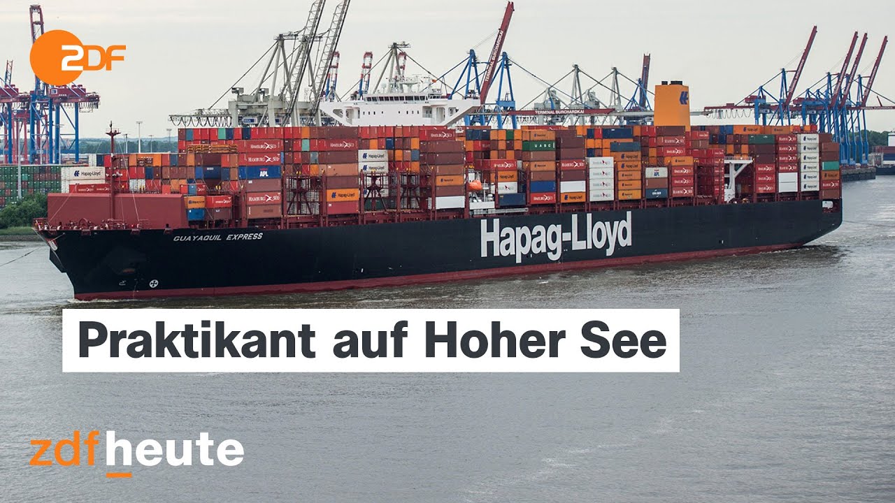 Seemanns-Abenteuer in den Ferien: Mit dem Container-Schiff über die Weltmeere | Länderspiegel