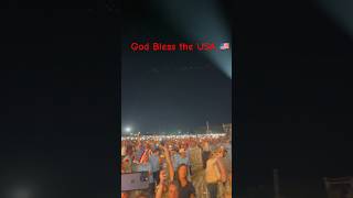 Huge crowd rock the country God Bless the USA #rockthecountry #kidrock #louisiana #america