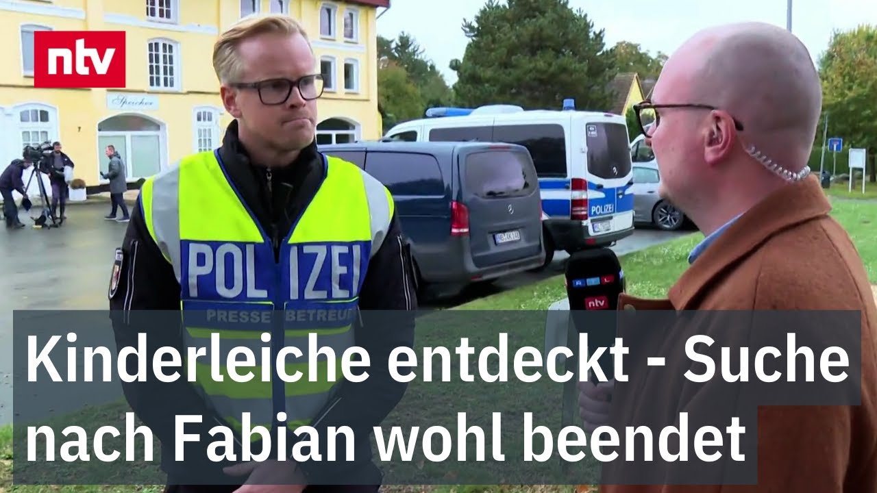 Kinderleiche entdeckt - Polizei verrät nächste Schritte - Suche nach Fabian wohl beendet