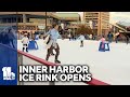 As ice rink opens, tourists excited for Inner Harbors future