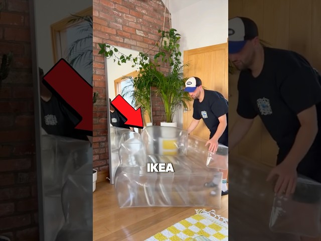 Als Ikea aufblasbare Möbel verkaufte… 💀 #shorts