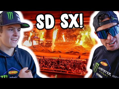THE DEEGANS GO TO SAN DIEGO SUPERCROSS!