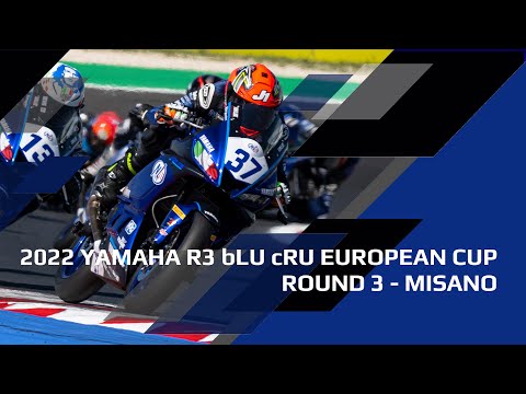 2022 Yamaha R3 bLU cRU European Cup Highlights - Round 3 Misano World Circuit
