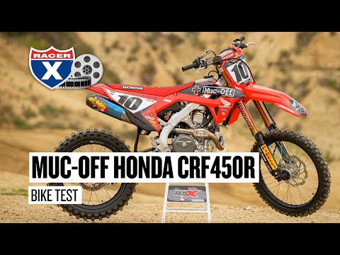 2021 Muc-Off Honda CRF450R Bike Test (Justin Brayton Replica Build)