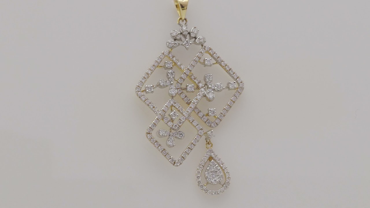 Spangled Diamond Pendant