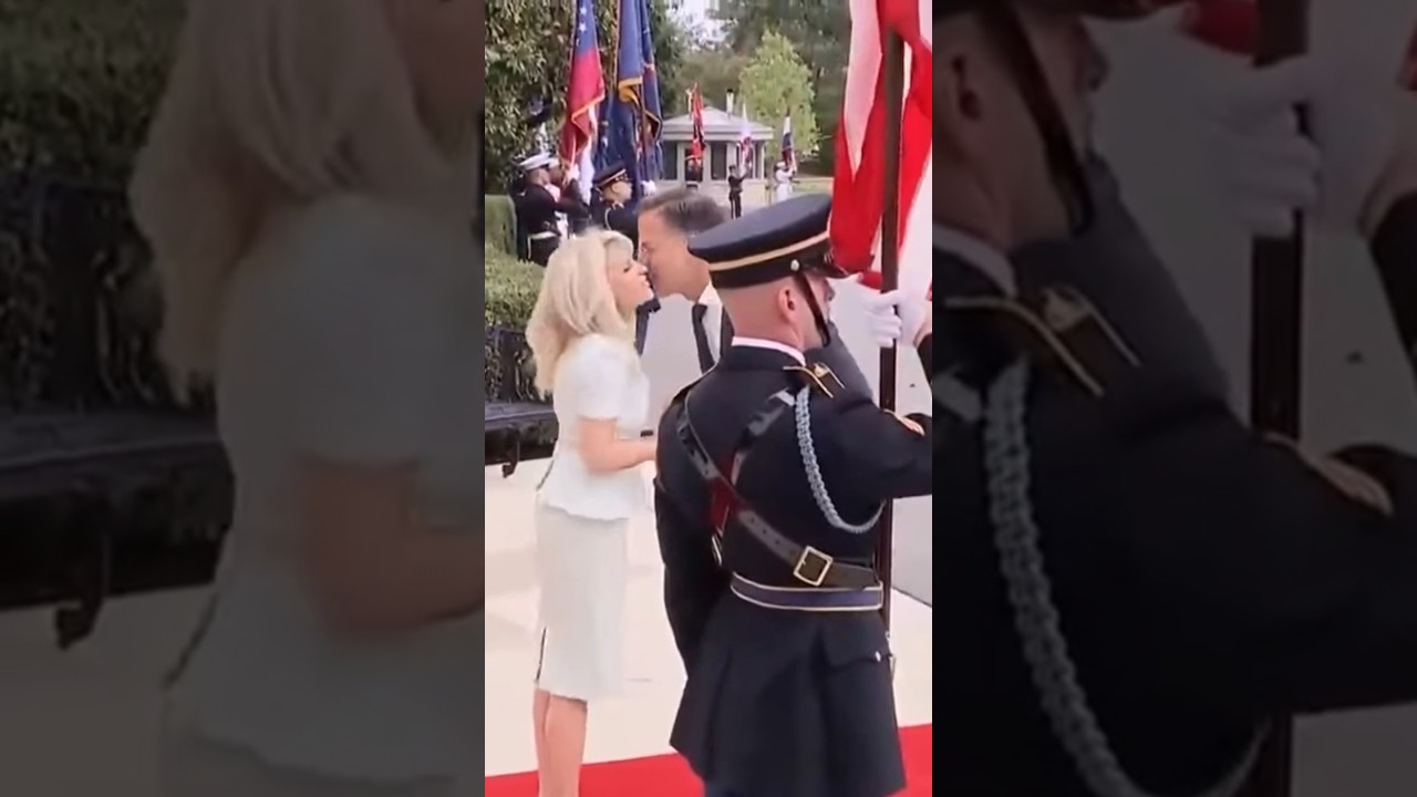 Sekretarz Generalny NATO Mark Rutte przybywa do Białego Domu