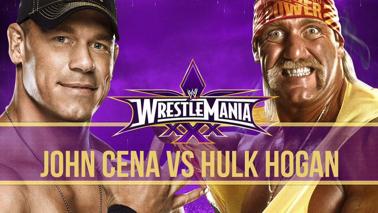 Wrestlemania 30 Hulk Hogan vs John Cena I Quit Match WWE 2K14 - YouTube