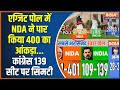 India TV EXIT POLL 2024: एग्जिट पोल में एनडीए ने पार किया 400 का आंकड़ा कांग्रेस 139 सीट पर सिमटी