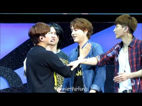 160528 Super Camp - Kyuhyun + Ryeowook (Sun of descendants)