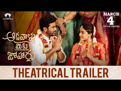 Aadavallu Meeku Johaarlu theatrical trailer- Sharwanand, Rashmika Mandanna